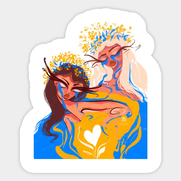 Ukrainian soul Sticker by valentyna mohylei